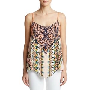 Parsley Crop Top Spaghetti Strap Eyelash Couture